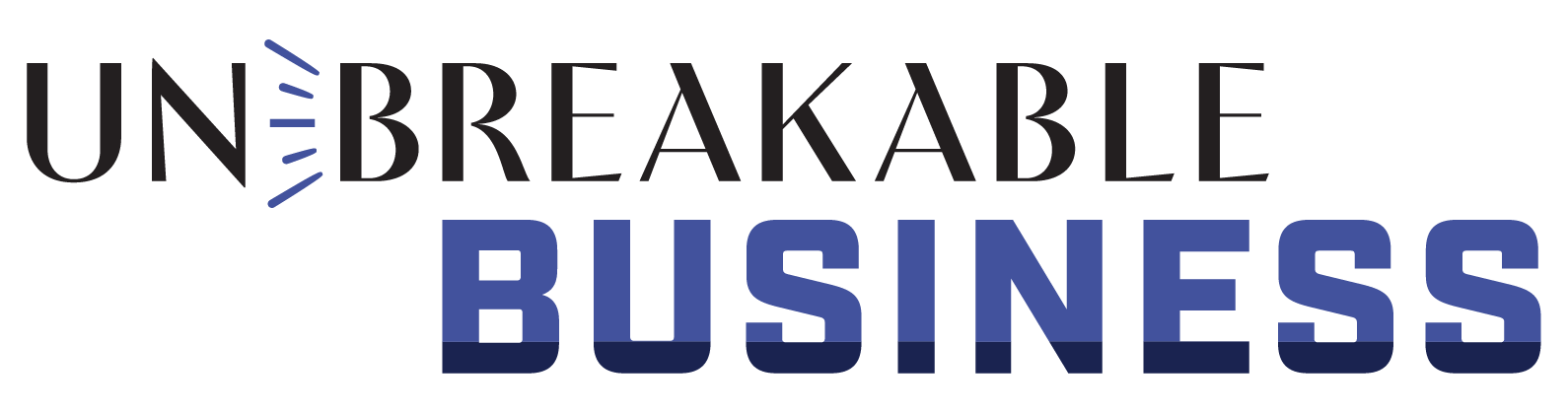 un-breakable business logo